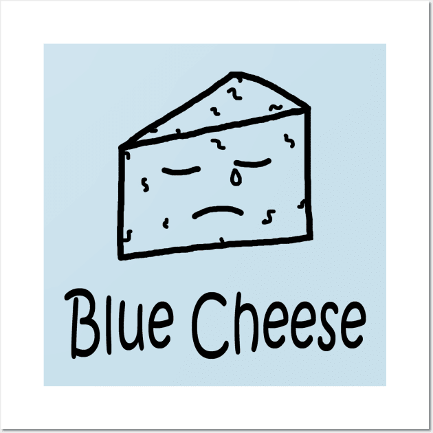 Blue Cheese Pocket Wall Art by PelicanAndWolf